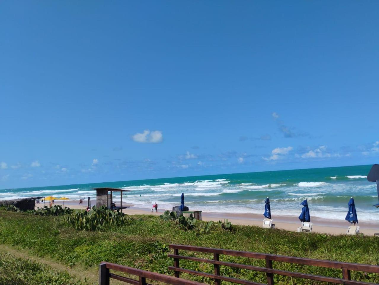 Flat Beira Mar Cupe Beach Living - Porto De Galinhas Exterior photo